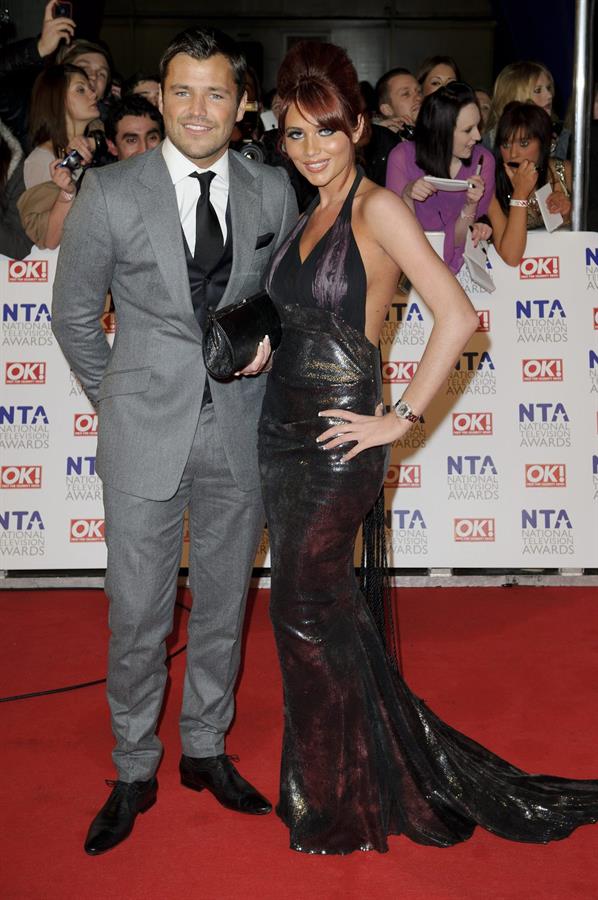 Amy Childs National Television Awards on January 26, 2011