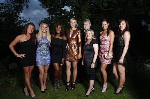 Ana Ivanovic pre Wimbledon party in London on June 17, 2010 