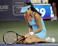 Ana Ivanovic at the Mercury Insurance Open in August 2011 
