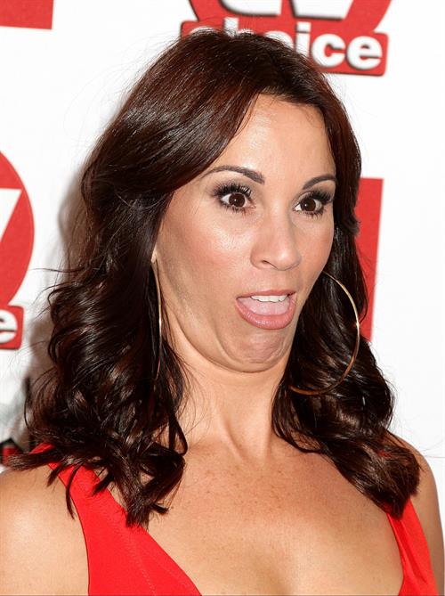 Andrea McLean TV Choice Awards 2011 on September 13, 2011