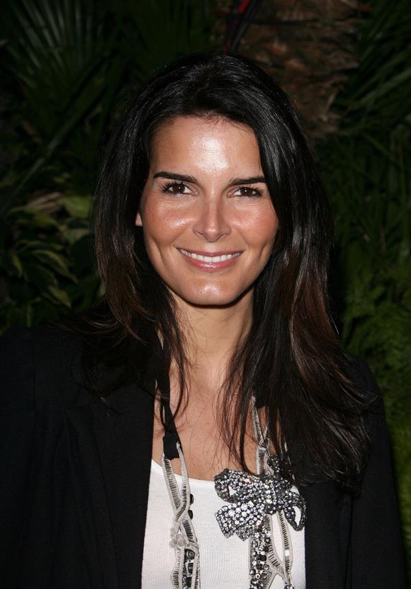 Angie Harmon QVC Red Carpet Style event at the Four Seasons Hotel on March 5, 2010 
