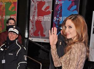 Angelina Jolie in the Land of Blood and Honey premiere at the 62nd Berlinale 11.02.12 