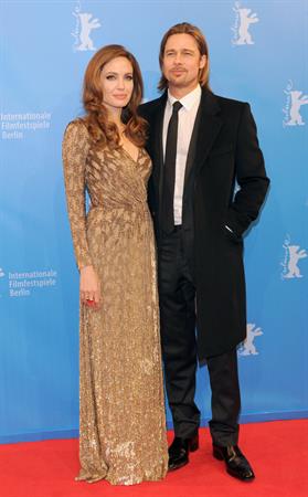 Angelina Jolie in the Land of Blood and Honey premiere at the 62nd Berlinale 11.02.12 