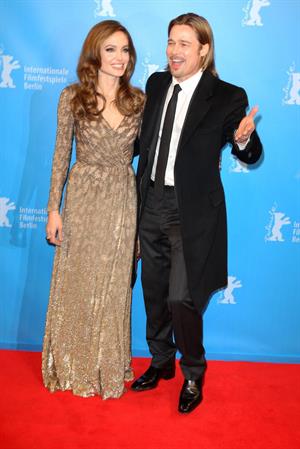 Angelina Jolie in the Land of Blood and Honey premiere at the 62nd Berlinale 11.02.12 