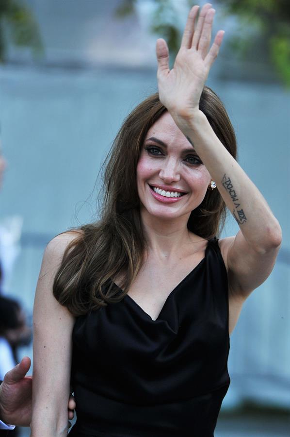 Angelina Jolie at Moneyball Premiere at the Toronto International Film Festival on September 9, 2011
