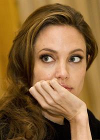 Angelina Jolie Press Workshop of the ICC in Berlin on February 13, 2012