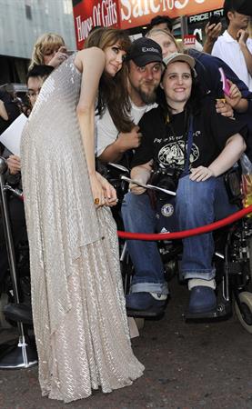 Angelina Jolie Salt Premiere in London on August 16, 2010 