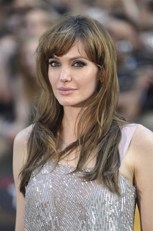 Angelina Jolie Salt Premiere in London on August 16, 2010 