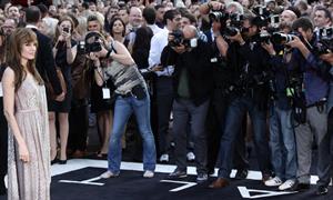 Angelina Jolie Salt Premiere in London on August 16, 2010 