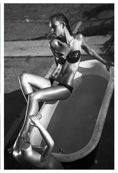 Rachel Cook in a bikini