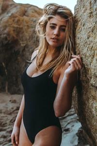 Lia Marie Johnson in a bikini