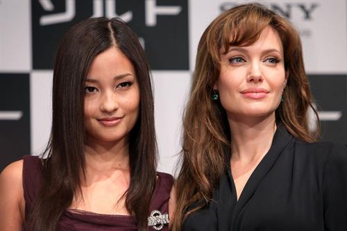 Angelina Jolie Pictures Angelina Jolie Salt Press conference in Tokyo on July 27, 2010