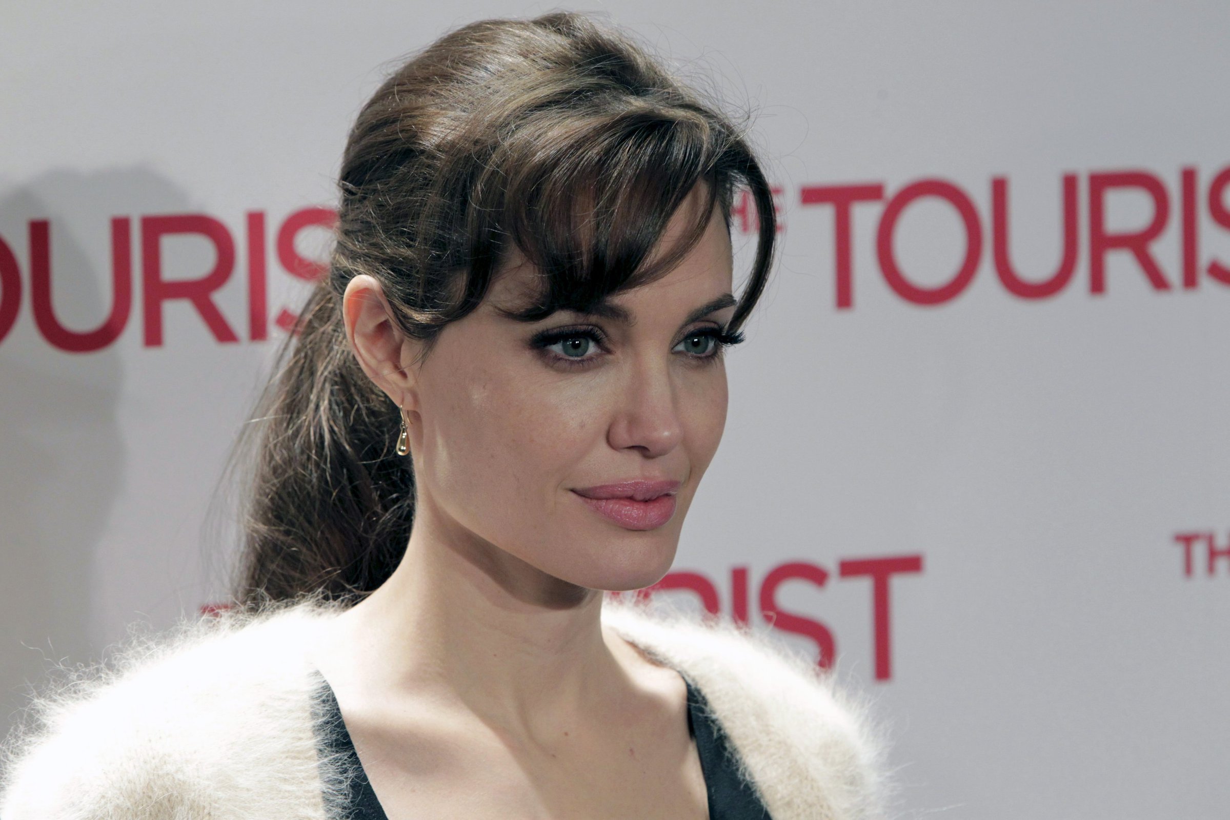 Angelina Jolie the Tourist Photocall in Madrid Spain on Dec 16, 2010 