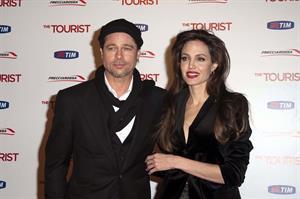 Angelina Jolie at The Tourist premiere in Rome 