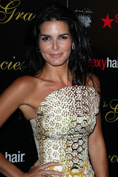Angie Harmon 37th annual Gracie National Awards on May 22, 2012