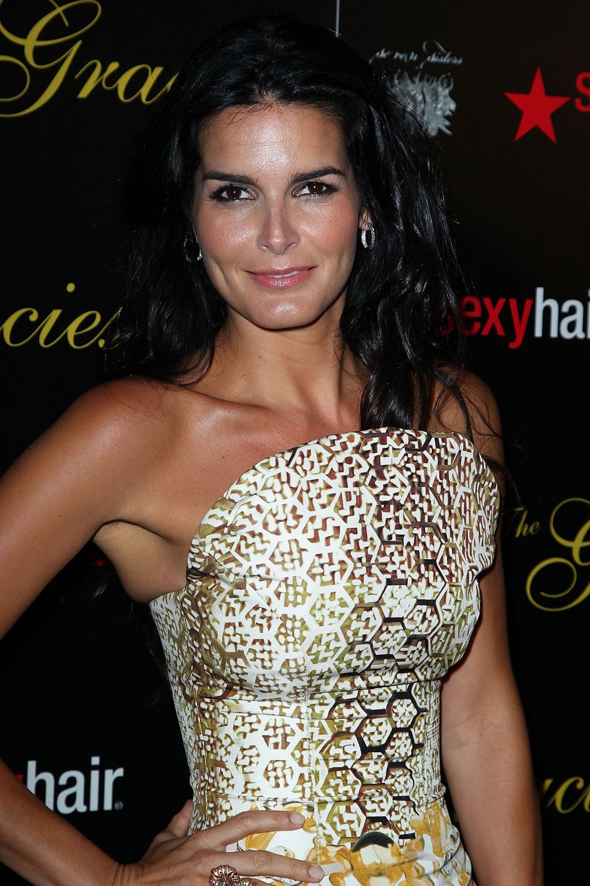 Angie Harmon 37th annual Gracie National Awards on May 22, 2012