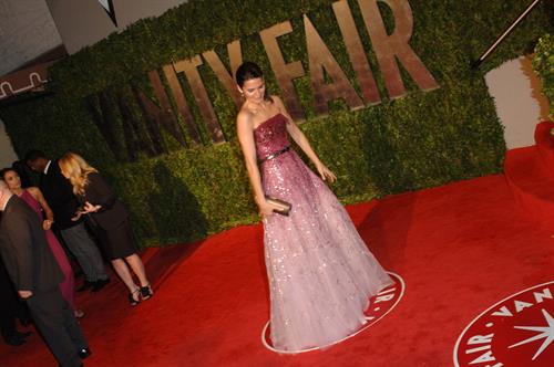 Angie Harmon 2010 at Vanity Fair Oscar party on March 7, 2010 