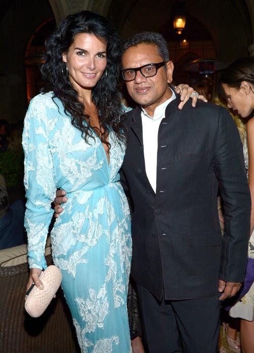 Angie Harmon - Naeem Khan Private Dinner at Chateau Marmont - May 2, 2012