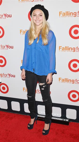 AnnaSophia Robb Target  Falling for You  - NY Event, Oct 12, 2012 