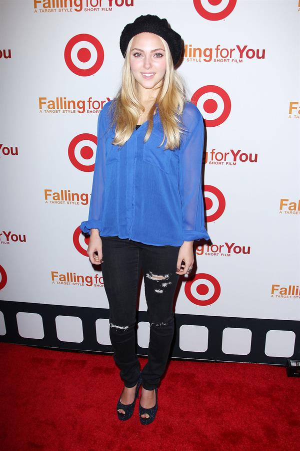 AnnaSophia Robb Target  Falling for You  - NY Event, Oct 12, 2012 