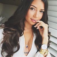 Cristine Prosperi taking a selfie