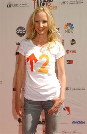 Anne Heche Stand Up to Cancer on September 10 2010 