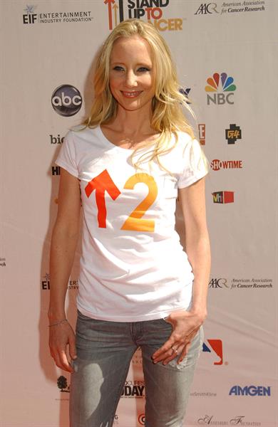 Anne Heche Stand Up to Cancer on September 10 2010 