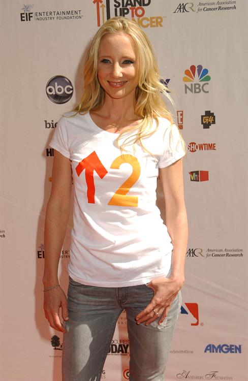 Anne Heche Stand Up to Cancer on September 10 2010 