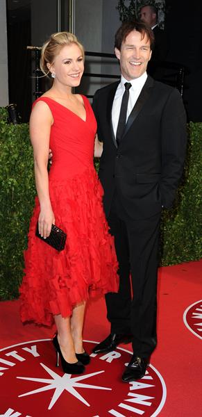 Anna Paquin attending the Vanity Fair Oscar Party in West Hollywood on February 27, 2011