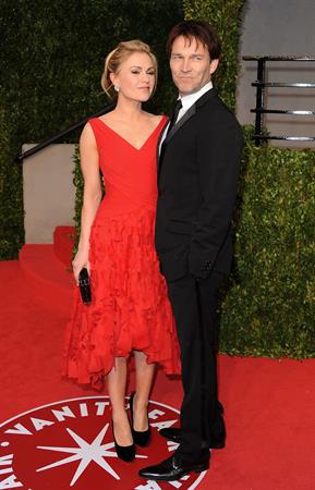 Anna Paquin attending the Vanity Fair Oscar Party in West Hollywood on February 27, 2011