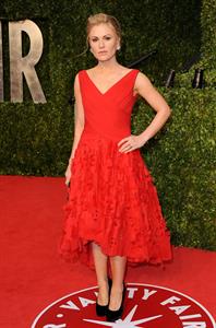 Anna Paquin attending the Vanity Fair Oscar Party in West Hollywood on February 27, 2011