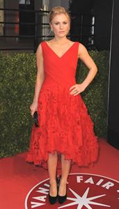 Anna Paquin attending the Vanity Fair Oscar Party in West Hollywood on February 27, 2011