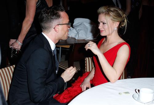 Anna Paquin attending the Vanity Fair Oscar Party in West Hollywood on February 27, 2011