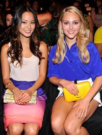 AnnaSophia Robb - Rebecca Minkoff Spring 2013 fashion show during Mercedes-Benz Fashion Week at The Theatre Lincoln Center on September 7, 2012 in New York