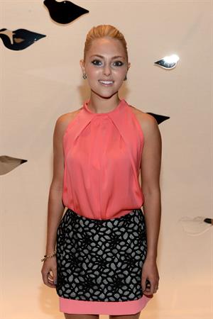 AnnaSophia Robb - Diane Von Furstenberg - Spring 2013 Mercedes-Benz Fashion Week, Sep 9, 2012