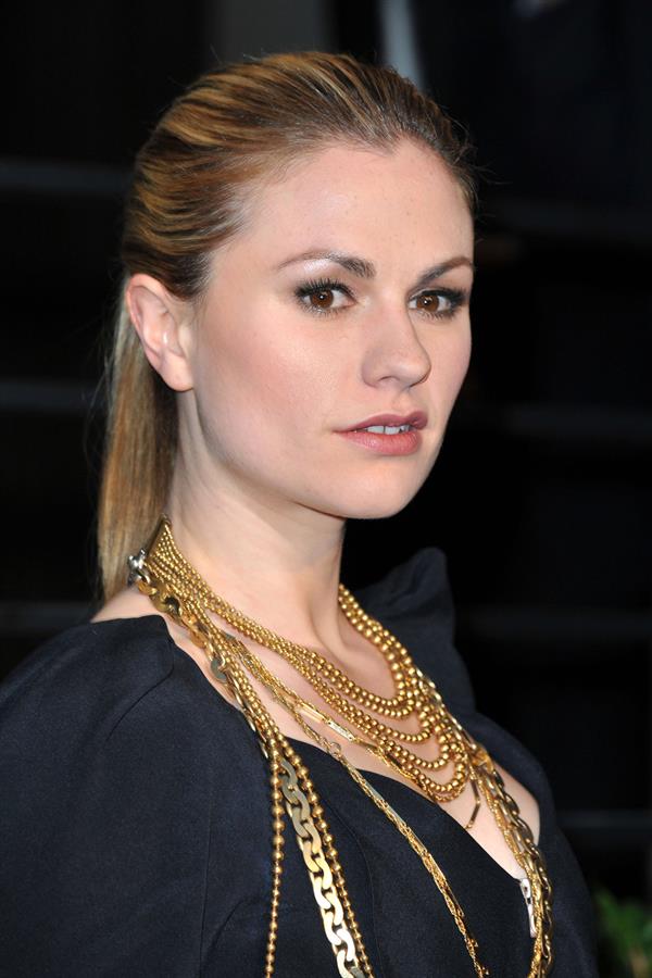 Anna Paquin at the Vanity Fair Oscar Party at Sunset Tower on March 7, 2010 