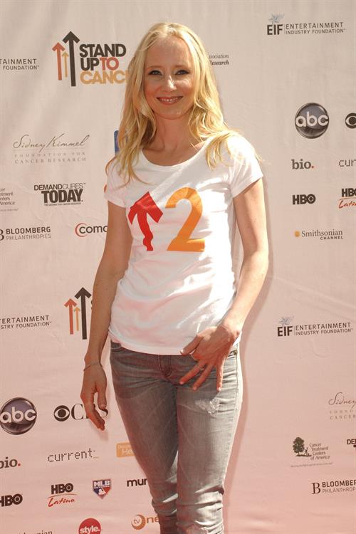 Anne Heche Stand Up to Cancer on September 10 2010 