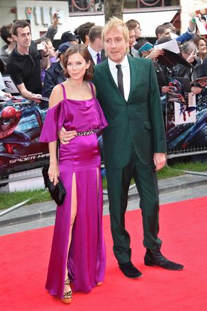 Anna Friel premiere of the Amazing Spider Man at Odeon Leicester Square on June 18, 2012