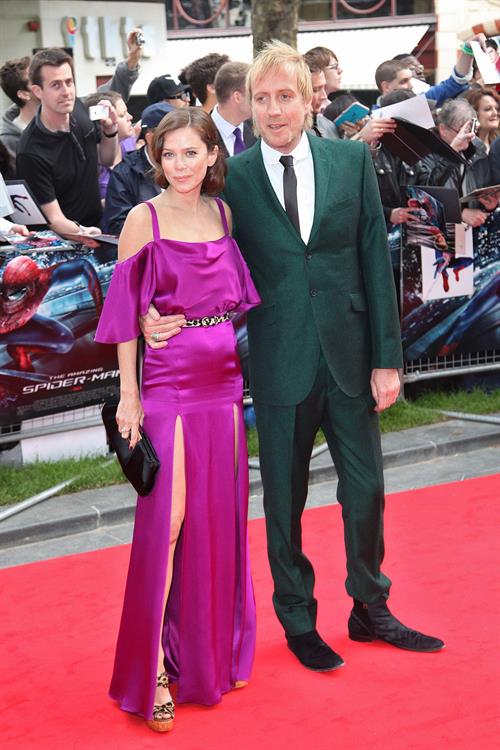 Anna Friel premiere of the Amazing Spider Man at Odeon Leicester Square on June 18, 2012