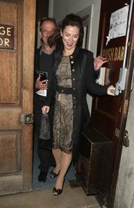 Anna Friel Vaudeville Theatre in London - November 8, 2012