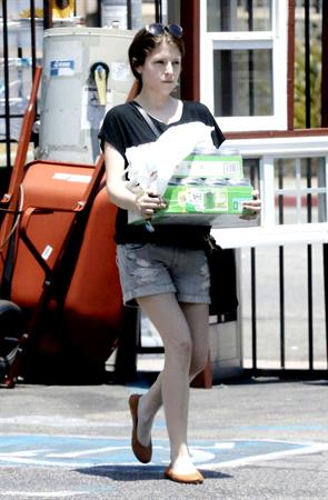 Anna Kendrick Rompage Hardware store in Los Angeles on 2/6/2012
