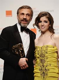 Anna Kendrick attends BAFTA Awards 2010 February 21, 2010 