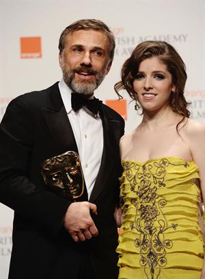 Anna Kendrick attends BAFTA Awards 2010 February 21, 2010 