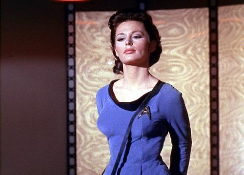 Marianna Hill was Dr. Helen Noel on the original Star Trek