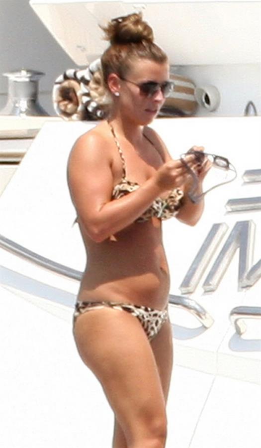 Coleen Rooney in a bikini