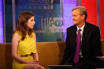 Anna Kendrick visiting Fox and Friends in New York City on September 26, 2011