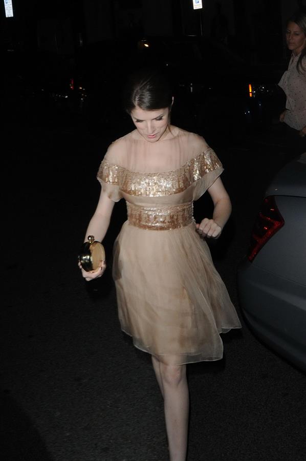 Anna Kendrick  What to Expect When You're Expecting  after party at Sanderson Hotel London on May 22, 2012 