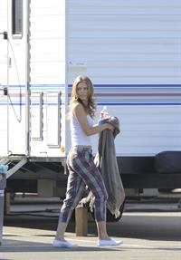 AnnaLynne McCord on the Set of 90210 11/6/12