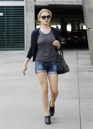 Anna Paquin out in Los Angeles October 29 