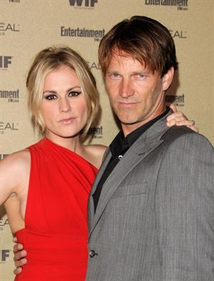 Anna Paquin attends Entertainment Weekly and Women in Film pre Emmy party on August 27, 2010 